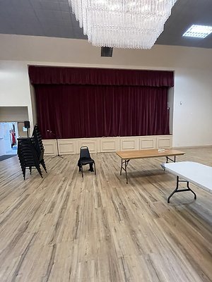 Social Hall with Stage